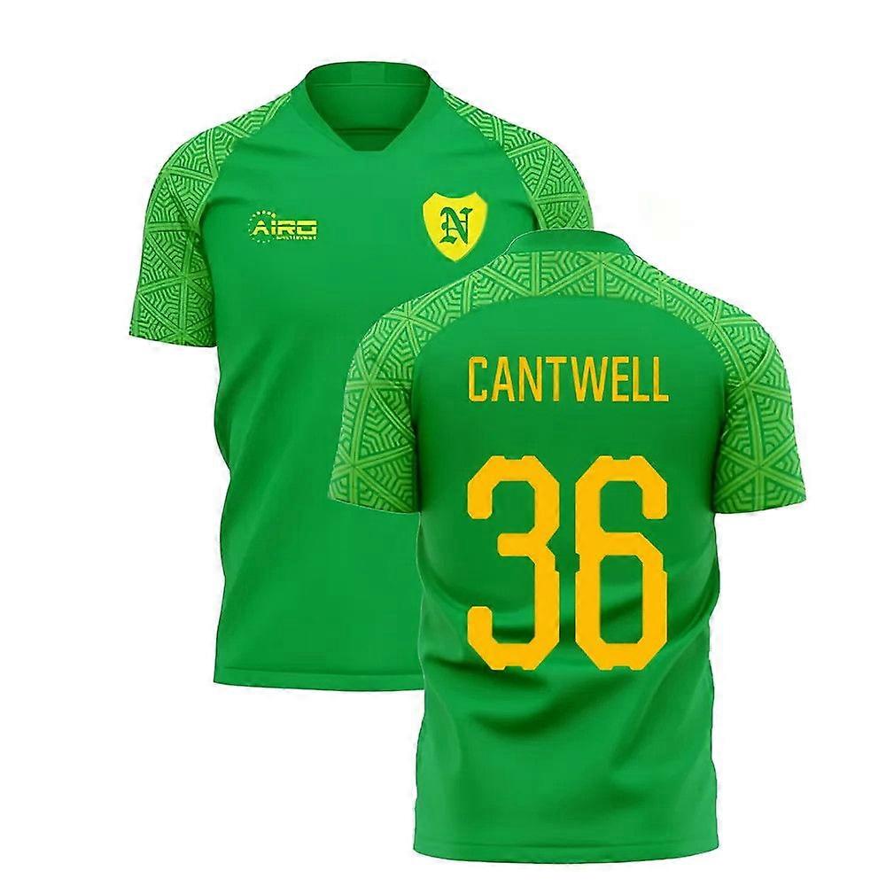 2025-2026 Norwich Away Concept Football Shirt (CANTWELL 36)