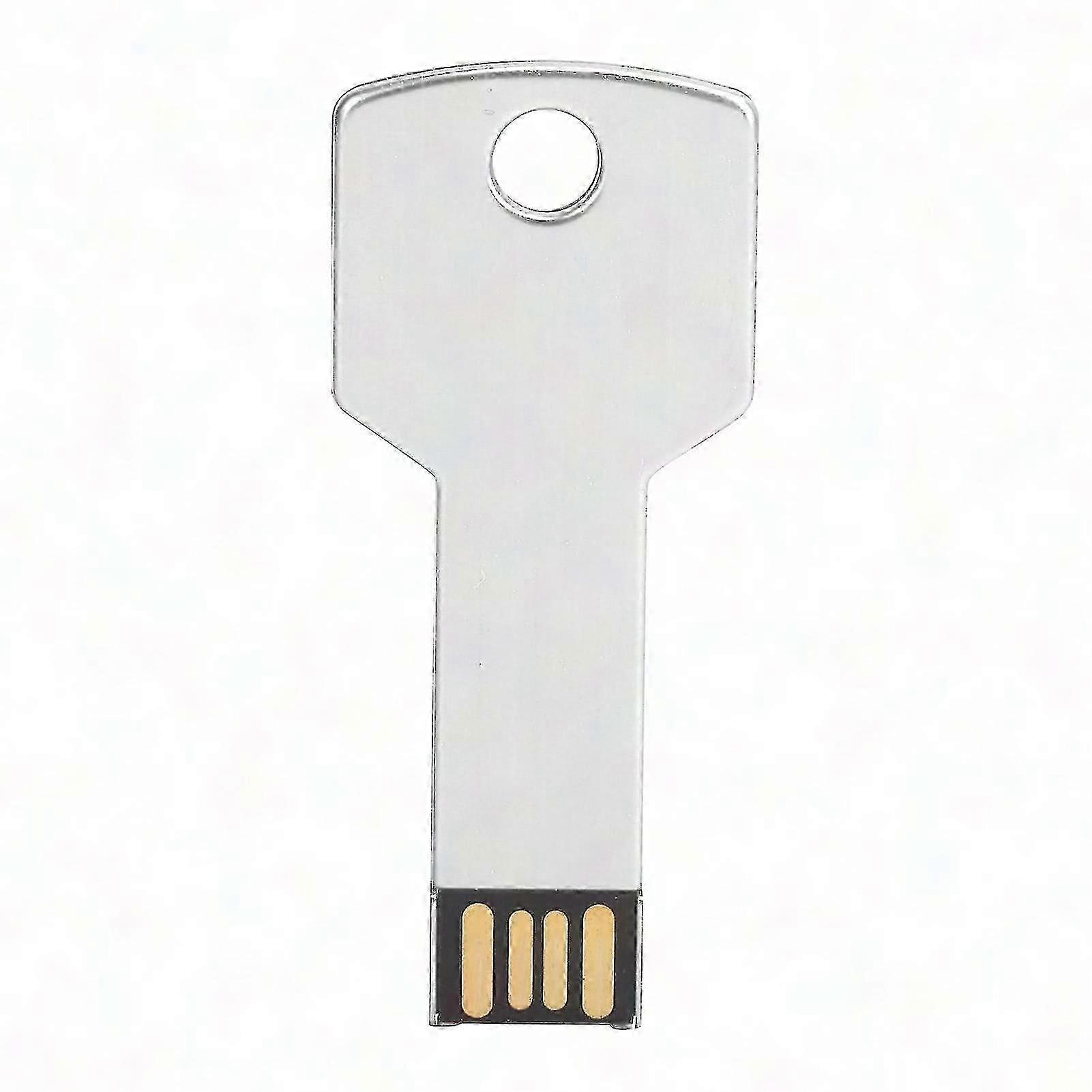 16GB USB Flash Drive in Key Shape - Portable Storage for Computers & Laptops