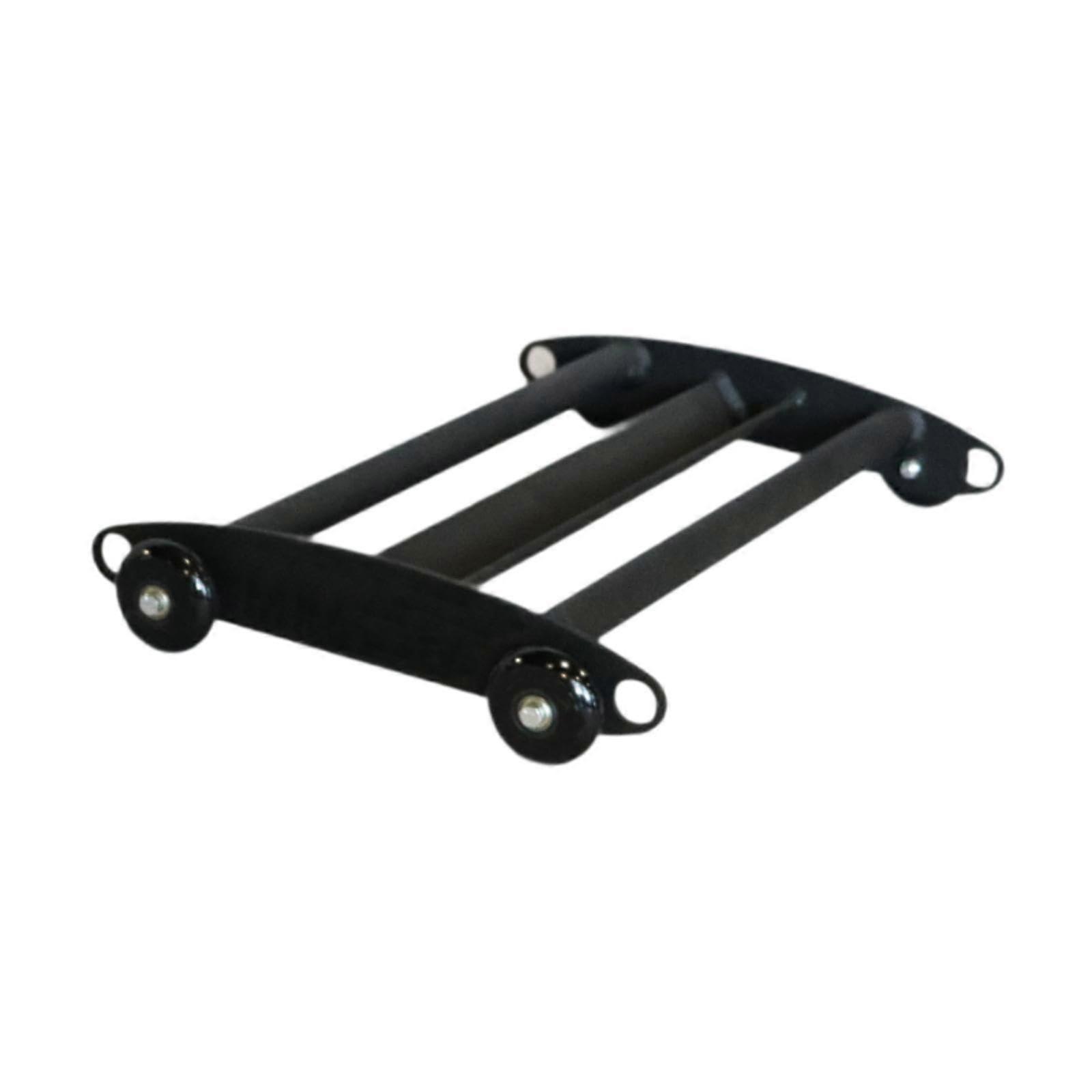 Glute Ham Glider and Trainer Roller for Hip Bridges Thighs Core with Smooth Wheel Mobility