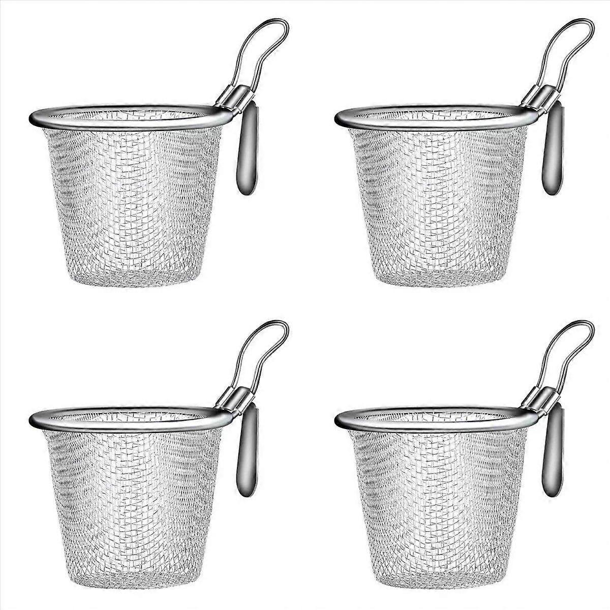 2Pcs Colander Strainer Basket Food Kitchen Colander Baskets, L