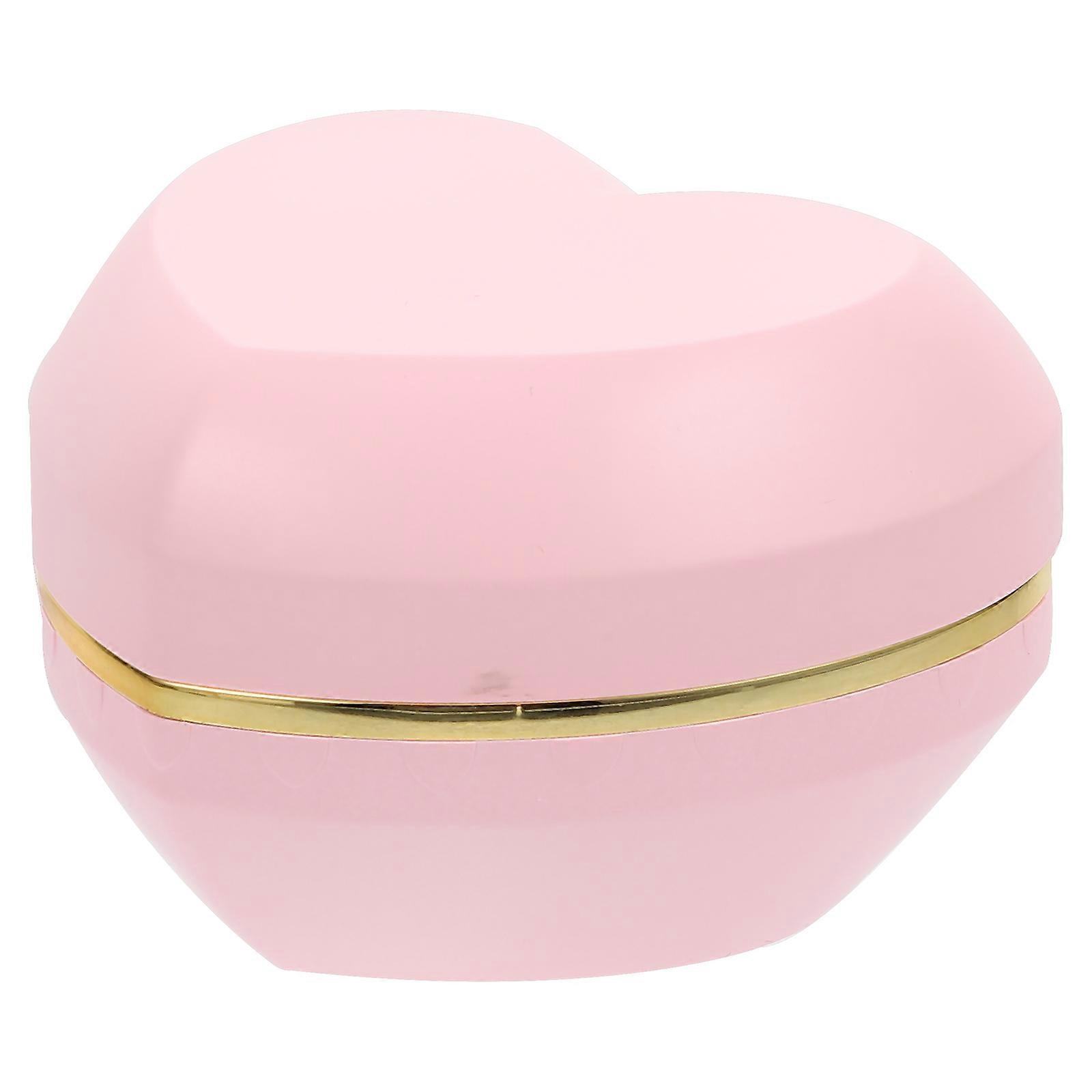 Unique Heart Shaped Ring Box for Storage with LED Light
