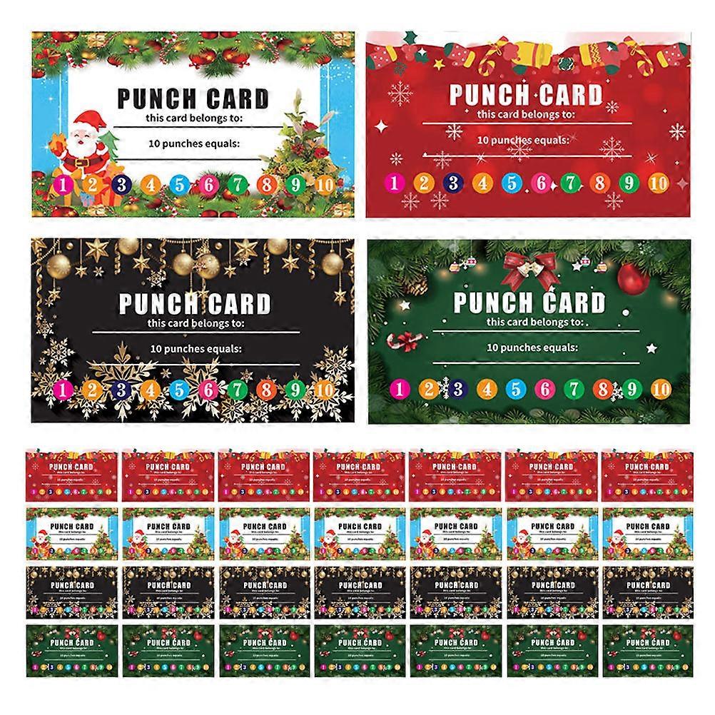 Reward Punch Cards for Classroom Behavior Management 100Pcs Set