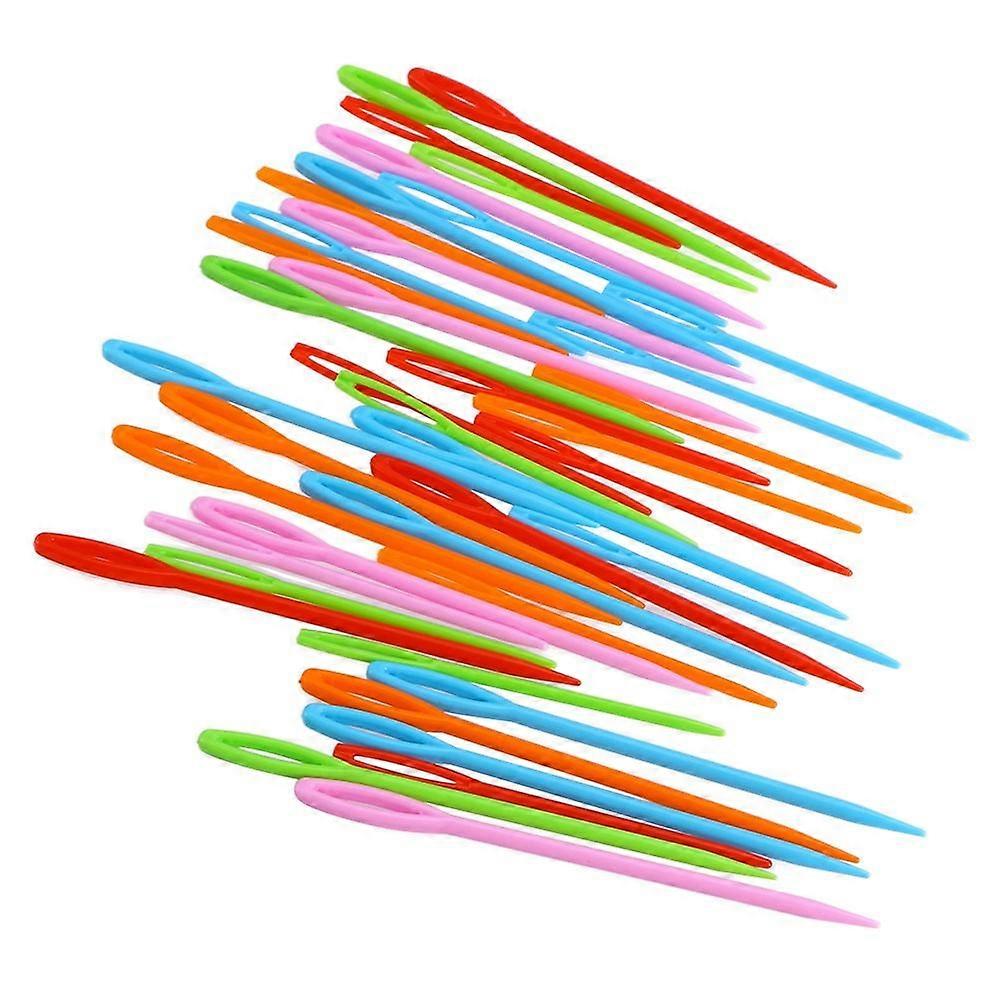 Sweater Needles Knitting Tools for Handmade 250Pcs Plastic Assorted Colors