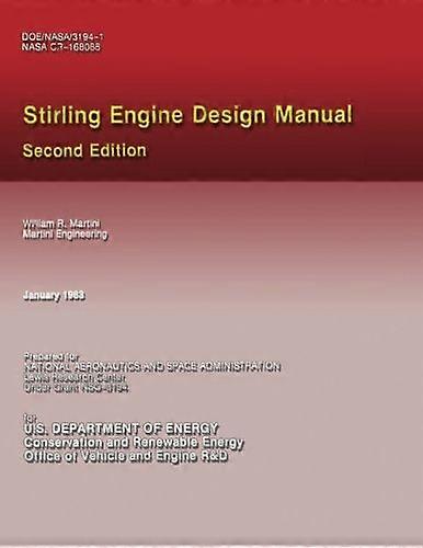Stirling Engine Design Manual