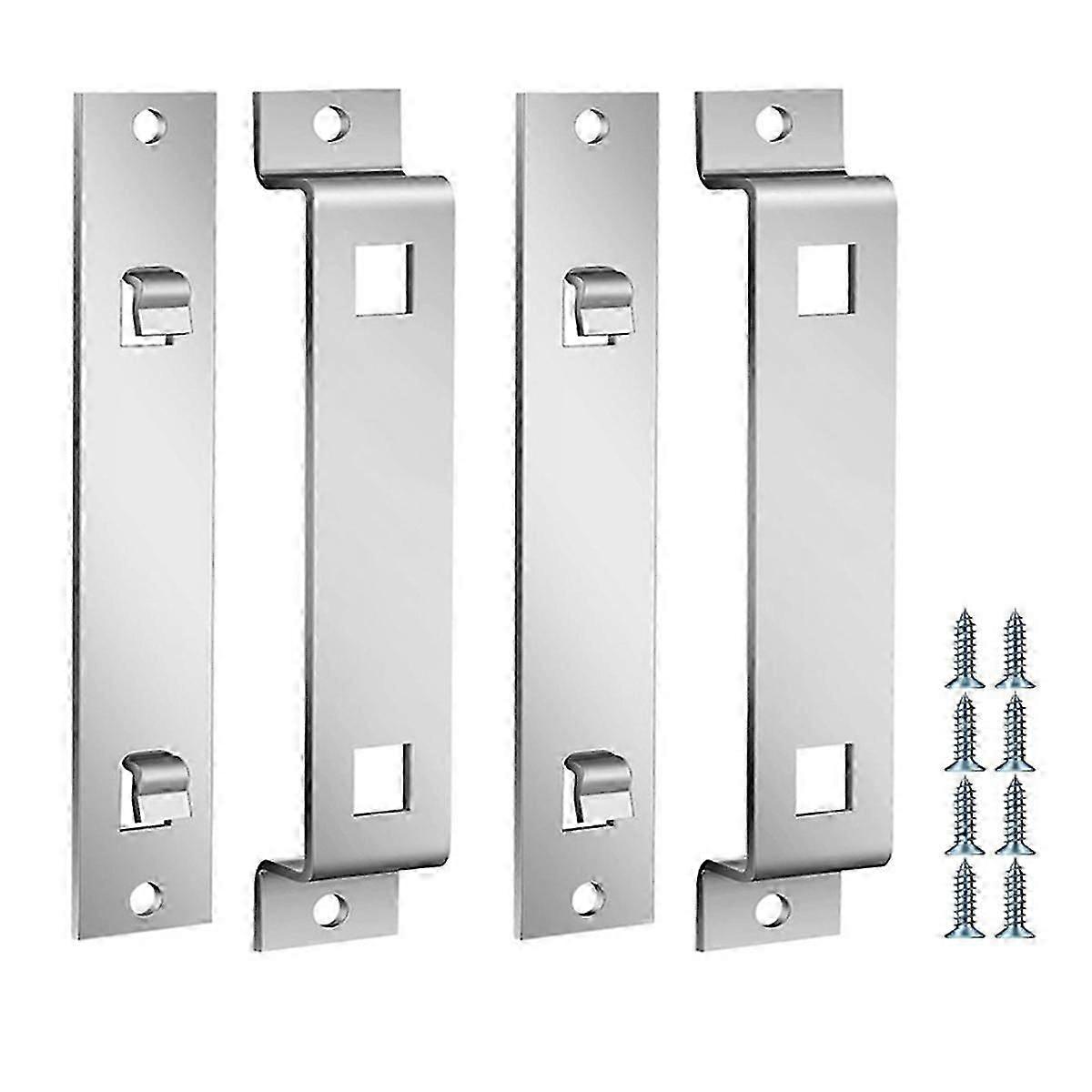 2Sets Bird House Hanger Bracket Stable Rust Proof Galvanized Steel Bird House Mounting Bracket for