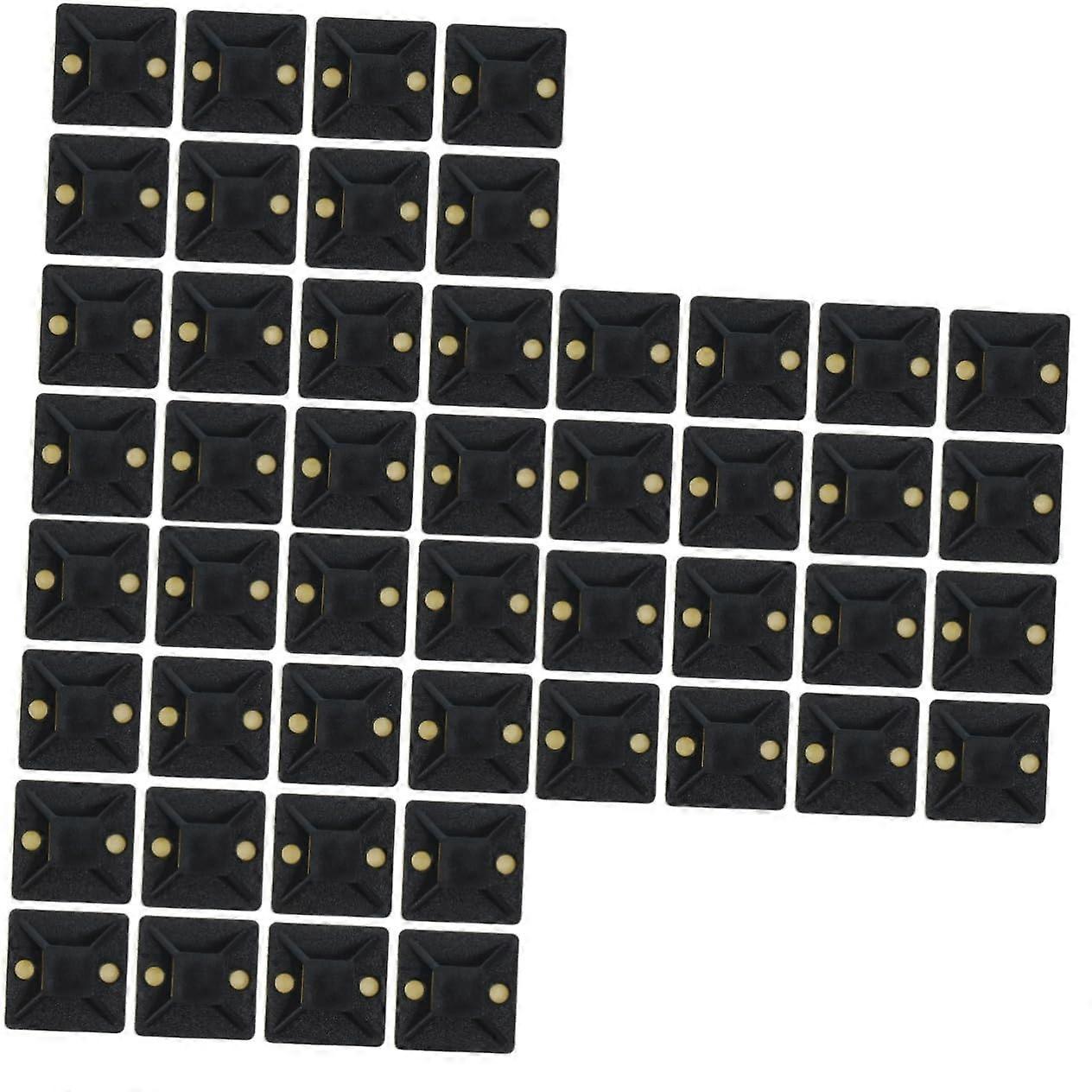 300pcs Cable Tie Mounts Adhesivebacked Holders for Easy Cable Management and MultiLocation Use