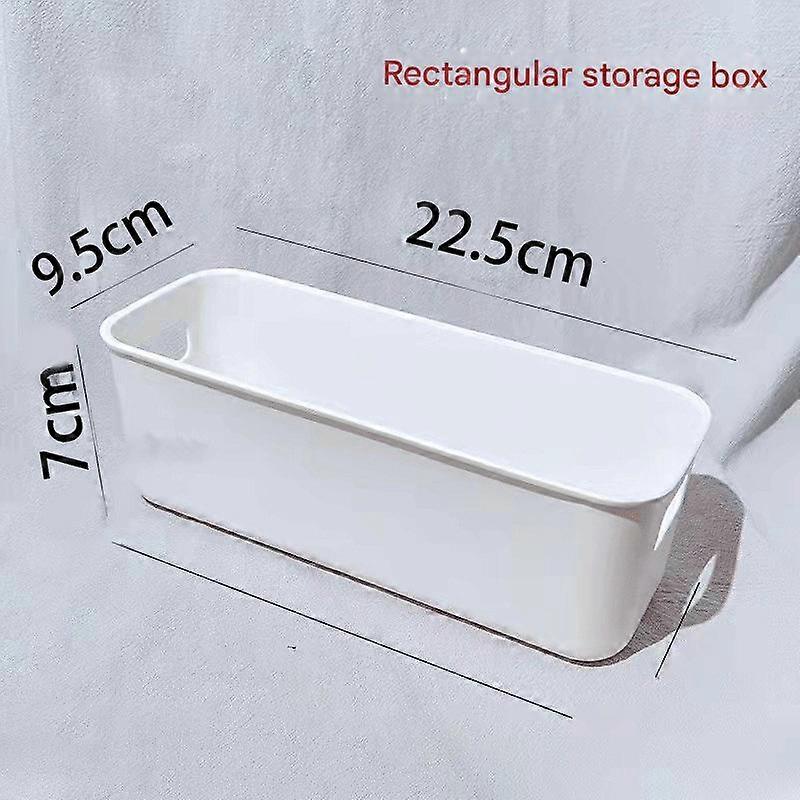 Multi-functional Storage Organizer, Rectangular Desk Kitchen Snack Cosmetic Storage Basket