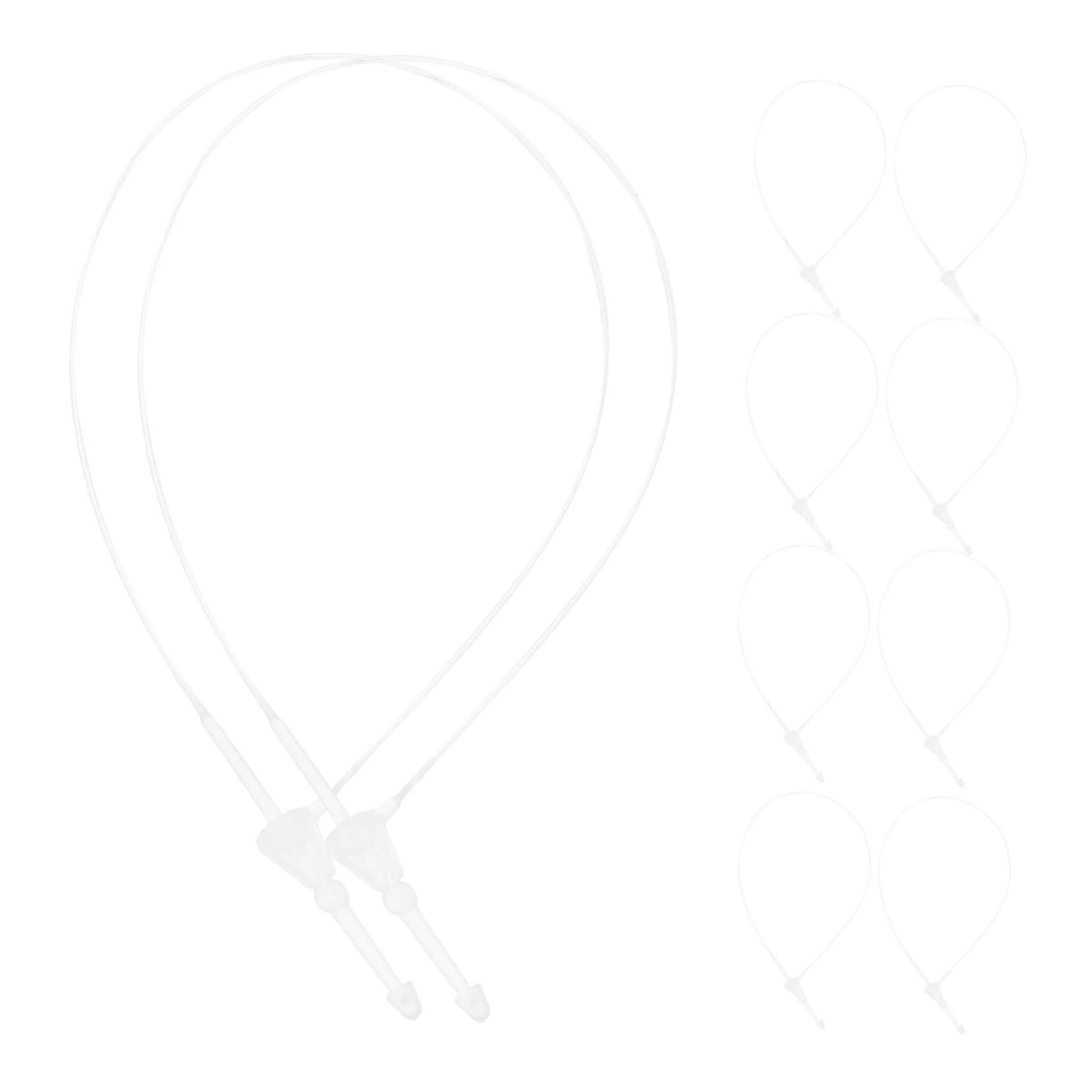 5000pcs Plastic Tag String Security Loop Fastener for Retail Display Labels Ultra Slim