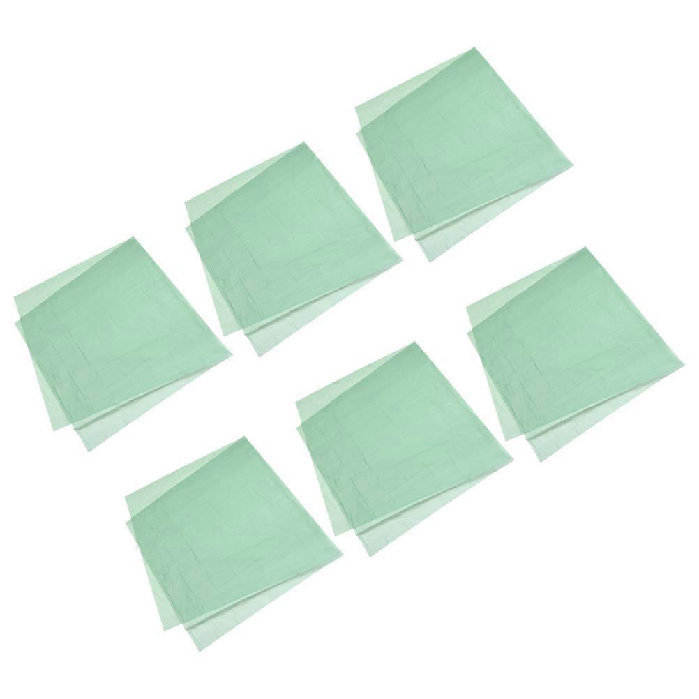 Party Tablecloths Rectangular Covers for Birthday Use 6Pcs Light