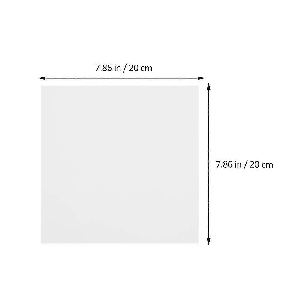 100Pcs Clear Cellophane Paper Sheets Multi-use Cellophane Sheets Candy Wrapping Sheets
