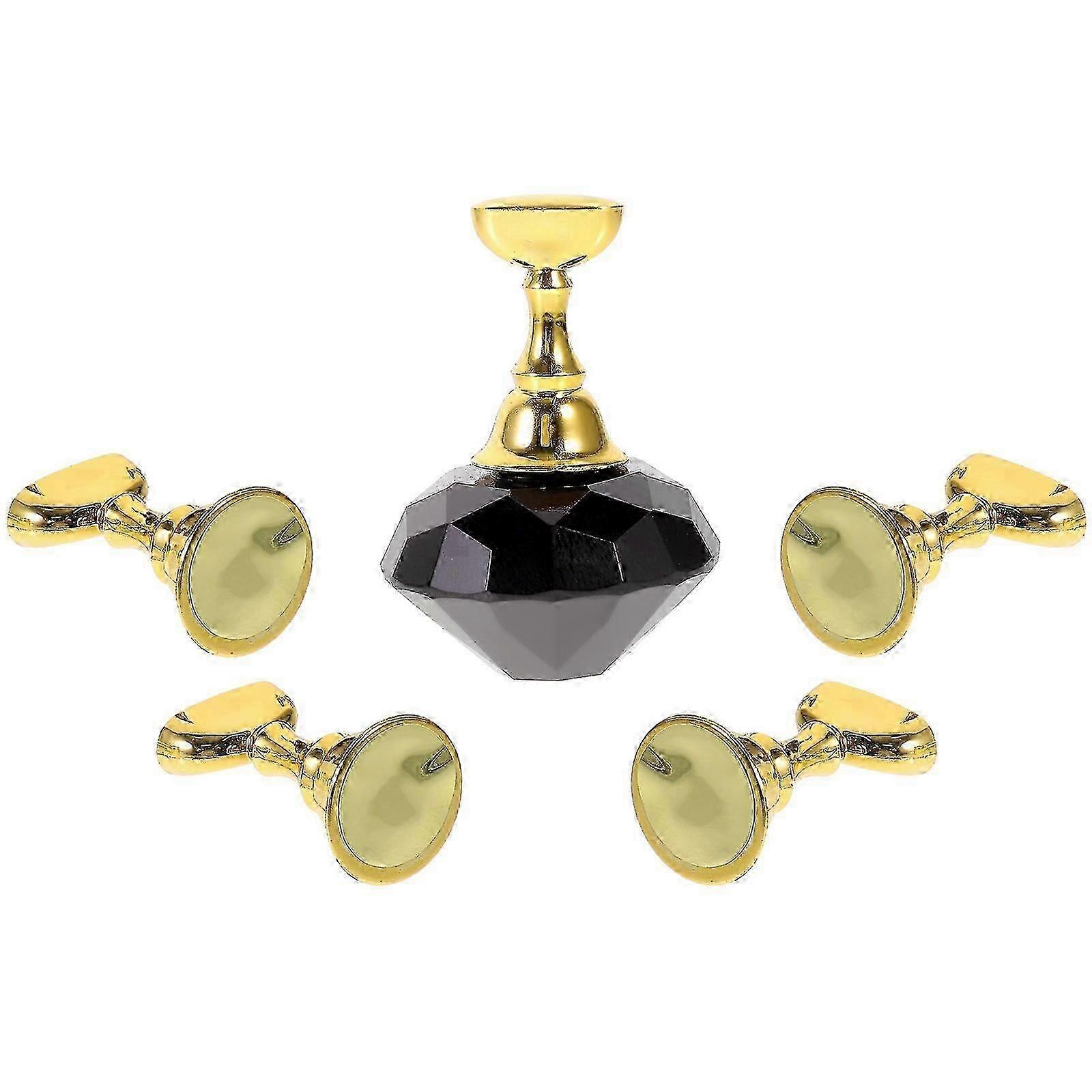 Nail Manicure Display Stand, Black, 1 Set