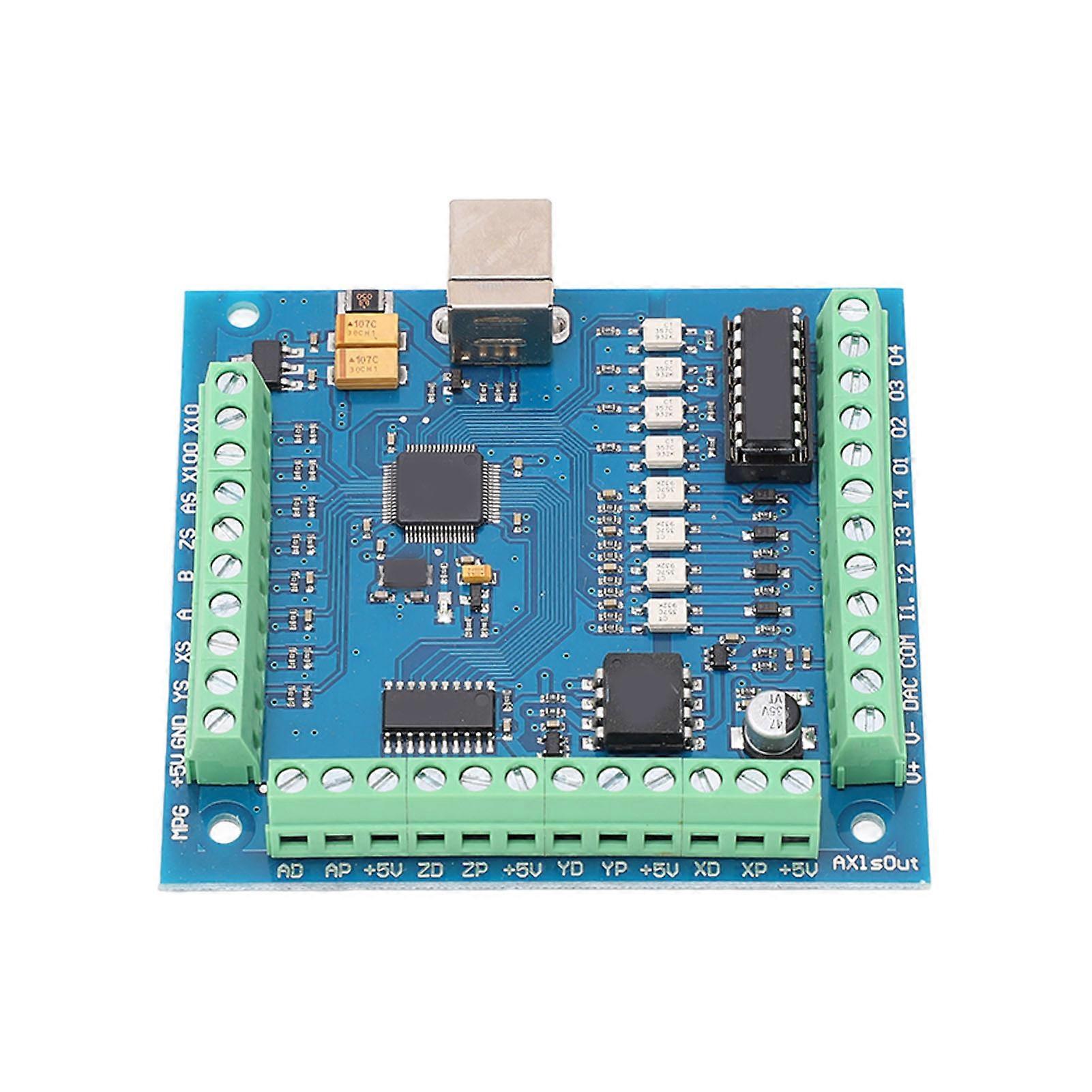 CNC Controller 4 Axes Engraving Machine Motion Control Card Board Module USB Interface