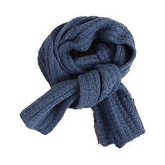 Bufanda de punto para niños, bufandas de punto cálidas, calentador de cuello de punto suave y cálido, bufanda de invierno para viajes al aire libre y uso diario, elegante y a la moda.