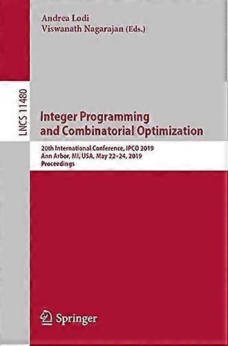 Integer Programming And Combinatorial Optimization 20th International Conference - Springer Nature B.V - Paperback - en Book