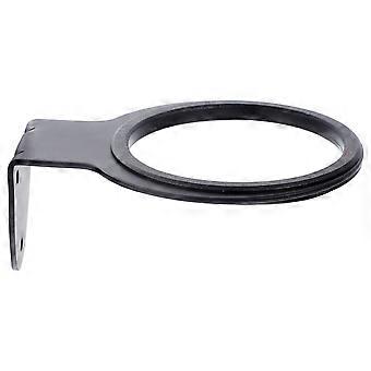 1 x Haartrocknerhalter aus Edelstahl für die Wand, perforiert, (zufällige Farbe)