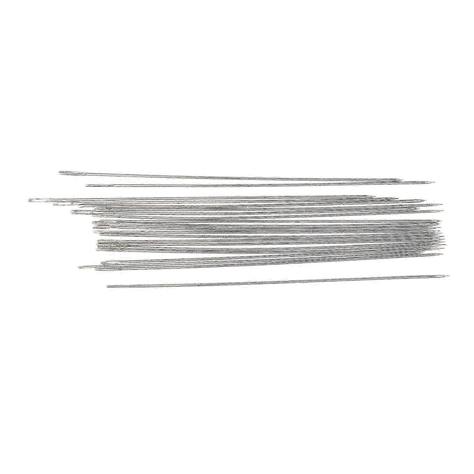 Beading Needles Silver compatible with Stitching Use 20Pcs Beads Threading Supplies