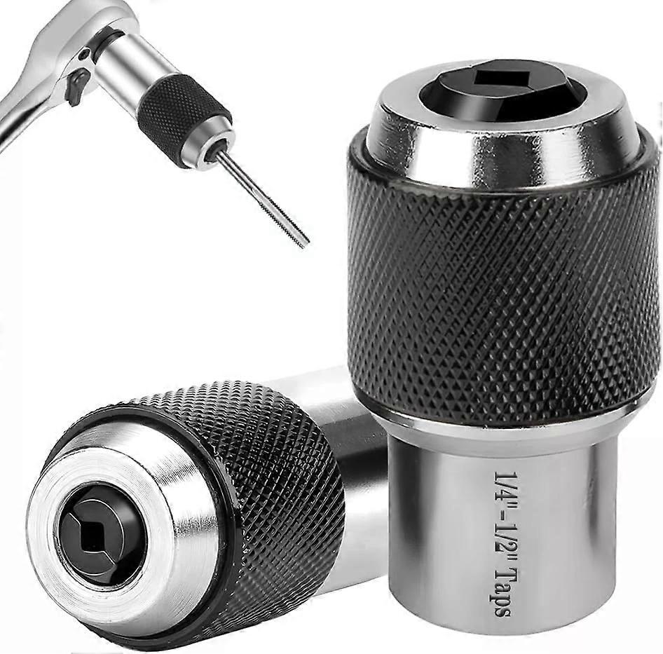 2Pcs Tap Socket Set, 3/8" Drive Tap Extractor Tool with Adjustable Jaws F