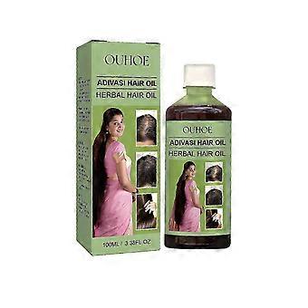 OUHOE herbal hair care oil, gentle nourishing scalp, strong and tough hair, clean scalp care, smooth hair care oil