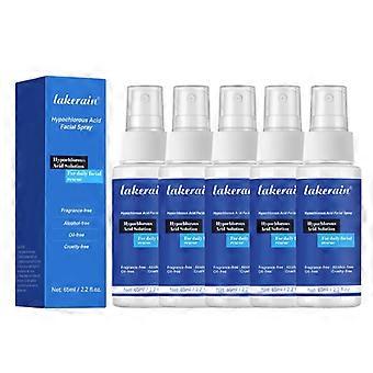 2026#1-5x Spray all'acido ipocloroso per viso e pelle, spray detergente e lenitivo per il viso, aiuta a ridurre il rossore, tonico per pelli sensibili 65 ml
