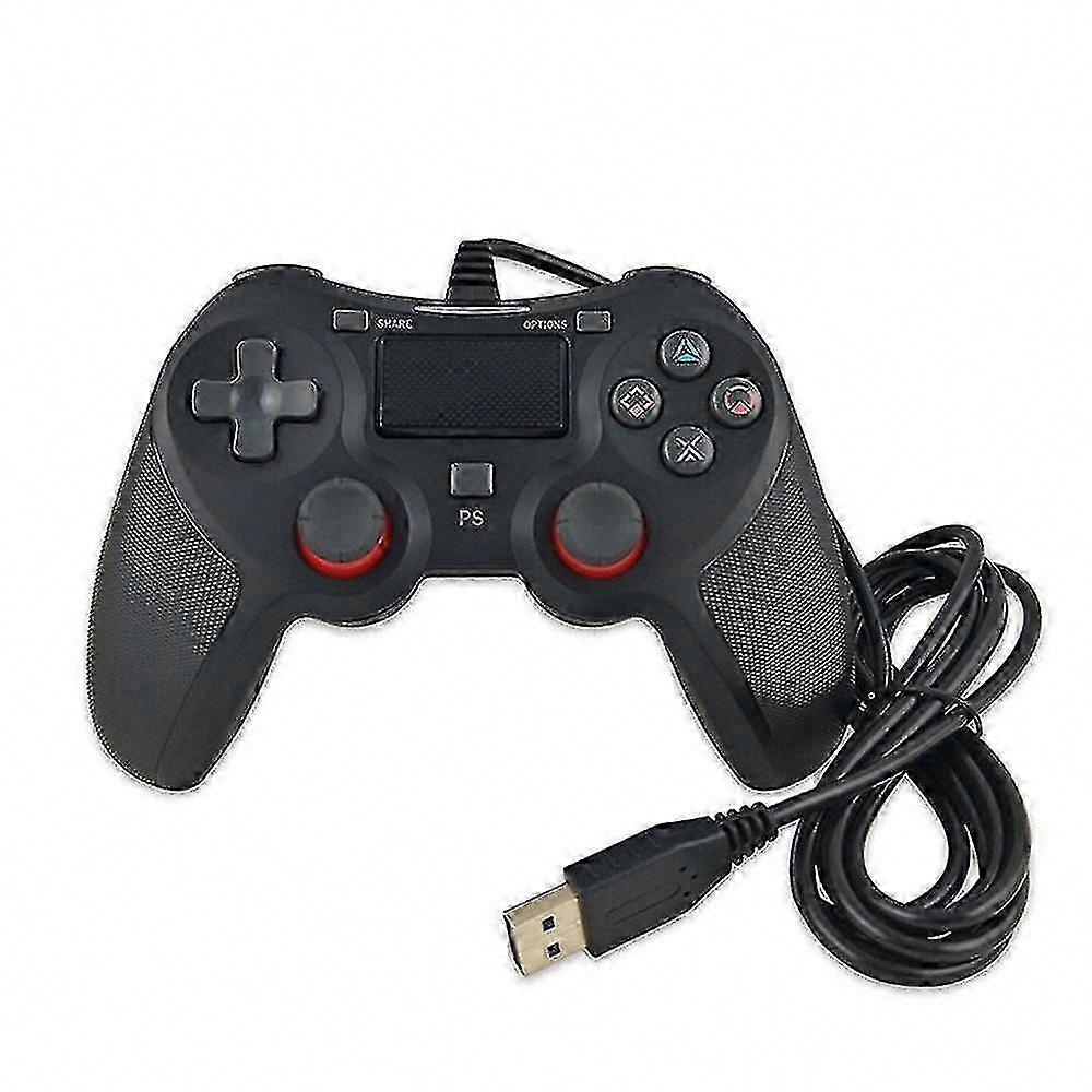 PS4 Wired Controller for Playstation 4 with Dual Vibration USB Joystick