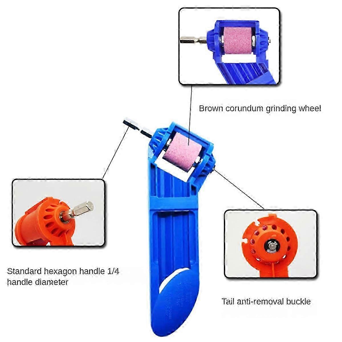 3Set Drill Bits Set Drill Bit Sharpener Drill Bit Tool Accessories-B