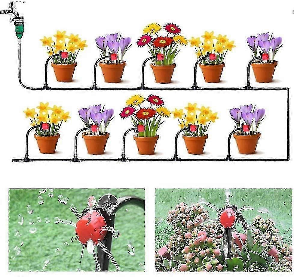 25m Irrigation Kit, Irrigation System, Suitable For Garden Irrigation