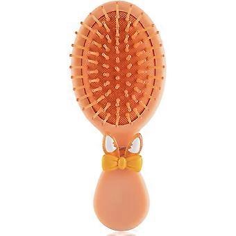 Toddler Hair Brush Hair Brush,detangler Brush For Girls Boys Women Men Kids Wet Dry Hair,mini Travel Detangling Brush For All Hair Typesorange1pcs