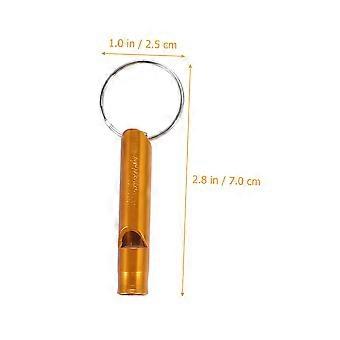 15pcs Aluminum Emergency Whistle Set with Loud Clear Sound for Outdoor Survival and Camping