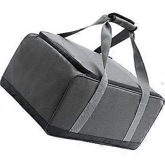 Utensil Container Camping Pouch For Outdoor Enthusiasts Grey Portable Design 4Pcs