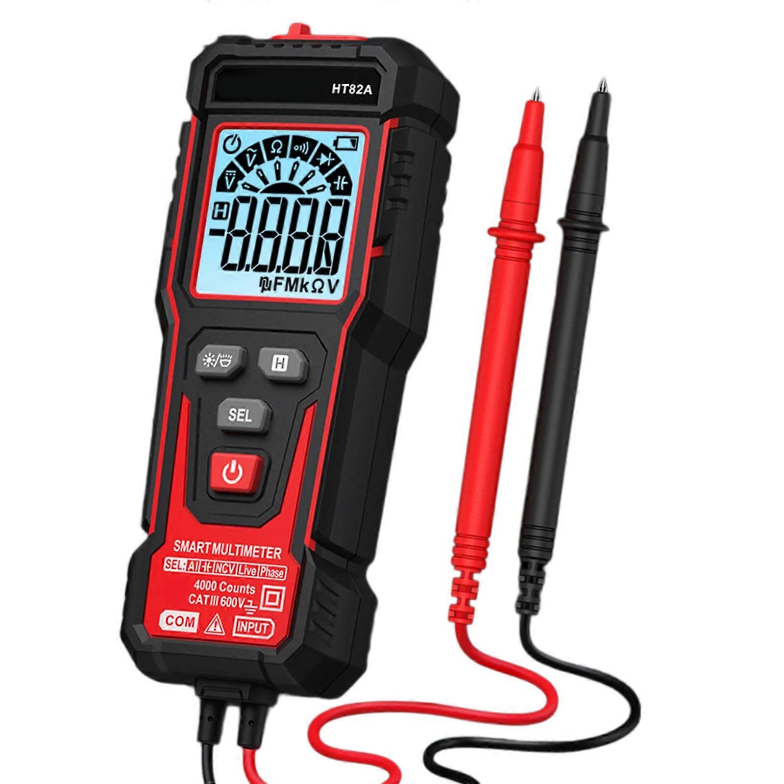 Lightweight Digital Multimeter Performs Multiple Electrical Tests For Specialists And novices Multicolor