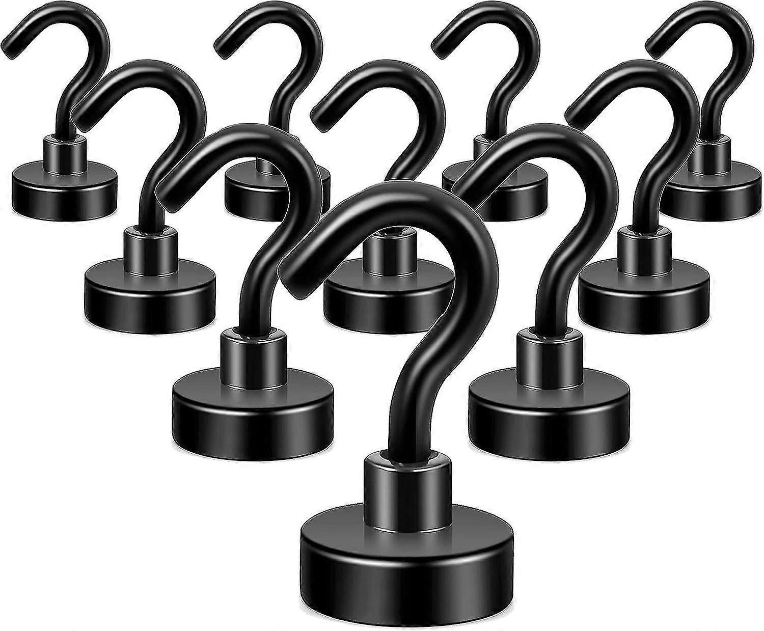 Extra Strong Magnetic Hook Set (10 Pieces)