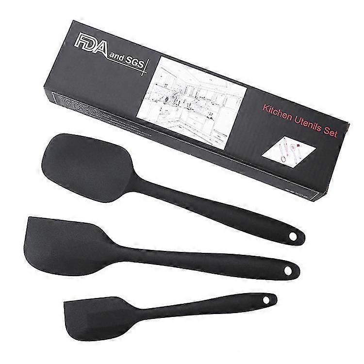 Silicone Dough Scraper,bpa Free,black,3