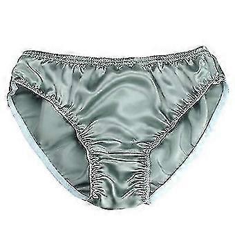 2025 Venda Quente 100% Natural De Seda Boxers Dos Homens Masculino 's Top Calcinha De Seda Cor Sólida Homens Cuecas Xxl Underwear Homem