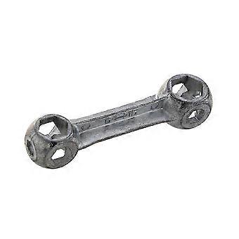 Chiave inglese per manubri da bicicletta 10 in 1, strumento multifunzione per la riparazione di biciclette, 6 mm-15 mm