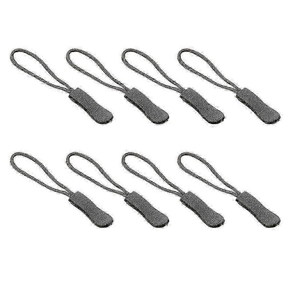 8 Pieces For Zipper Pull Puller Rope Fixer Multi-purpose Replacement -N