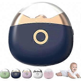 Safe, Cordless Rechargeable Electric Nail Clipper for Child with 2 Speeds, LED Light & Chip Storage Box