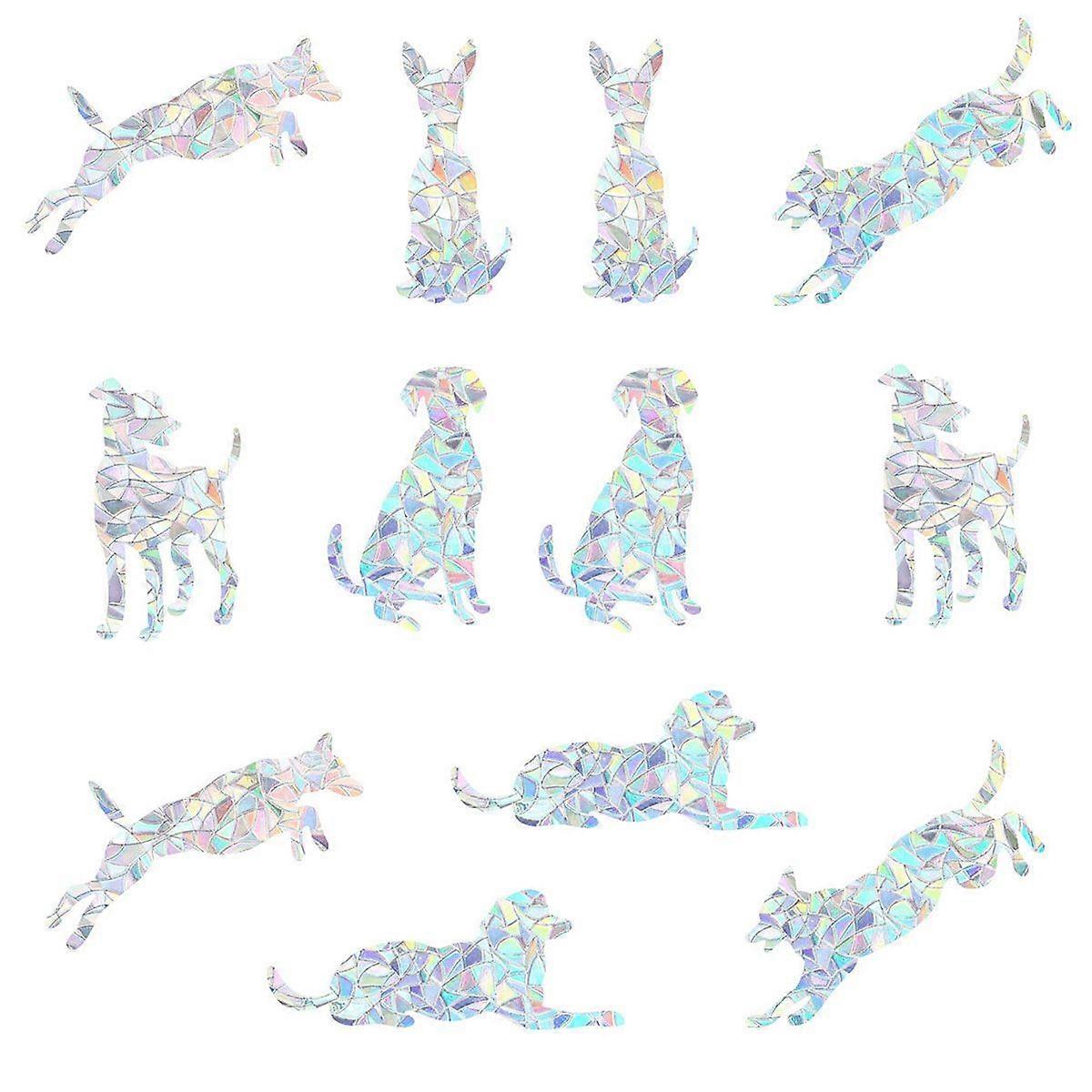 Rainbow Prism Window Decals, Suitable Smooth, Anti-collision