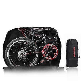 20 pollici impermeabile pieghevole Bik Carrier Bicycle Transport Storage Bag Dust Cover Biack)
