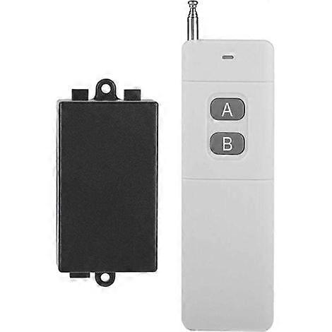 3KM Long Range DC 12V 2CH RF Wireless Remote Control Switch System Transmitter Receiver