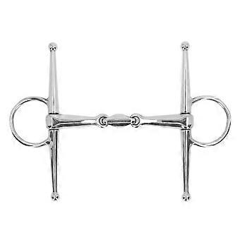 135mm Pferdemaulgebiss Edelstahl Pferdewangentrense für Anbau im Freien Geschenk