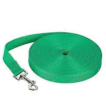 Extended Reflective Nylon Dog Leash For Nighttime Walks