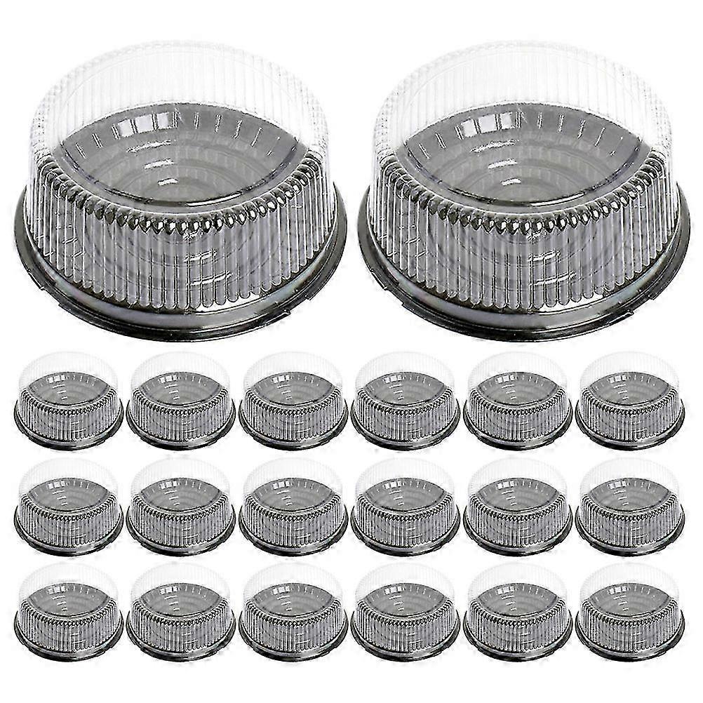 20Pcs Cake Boxes Cake Containers Bakery Cake Box Portable Cake Case Cake Box