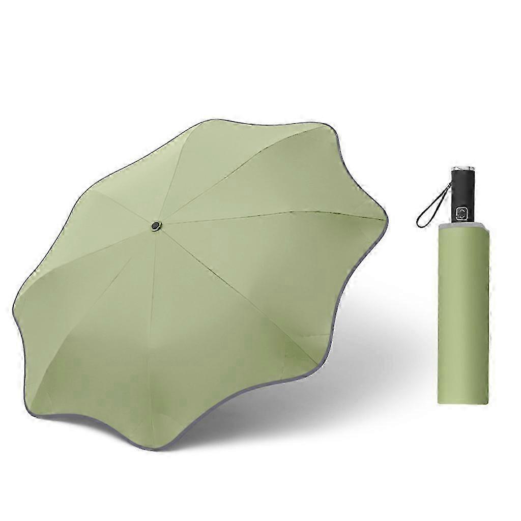 Flower Shape compatible with Sun Rain compatible with Protection Windproof Automatic Folding Umbrella Po