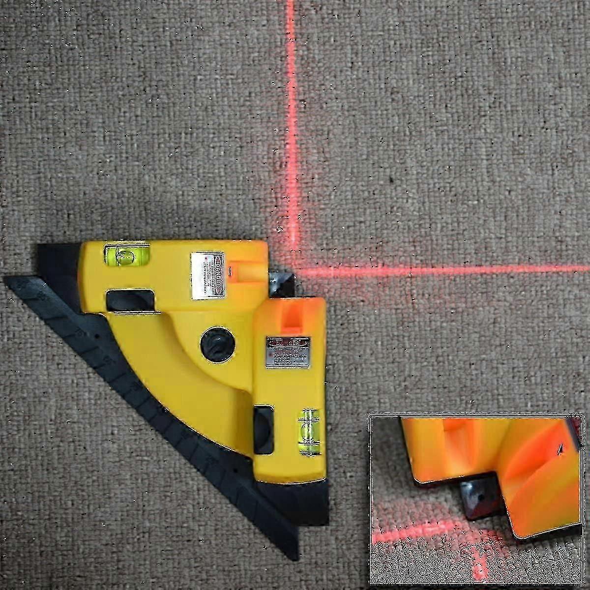 Right Angle 90 Degree Vertical Horizontal Laser Line Projection Square Level CN
