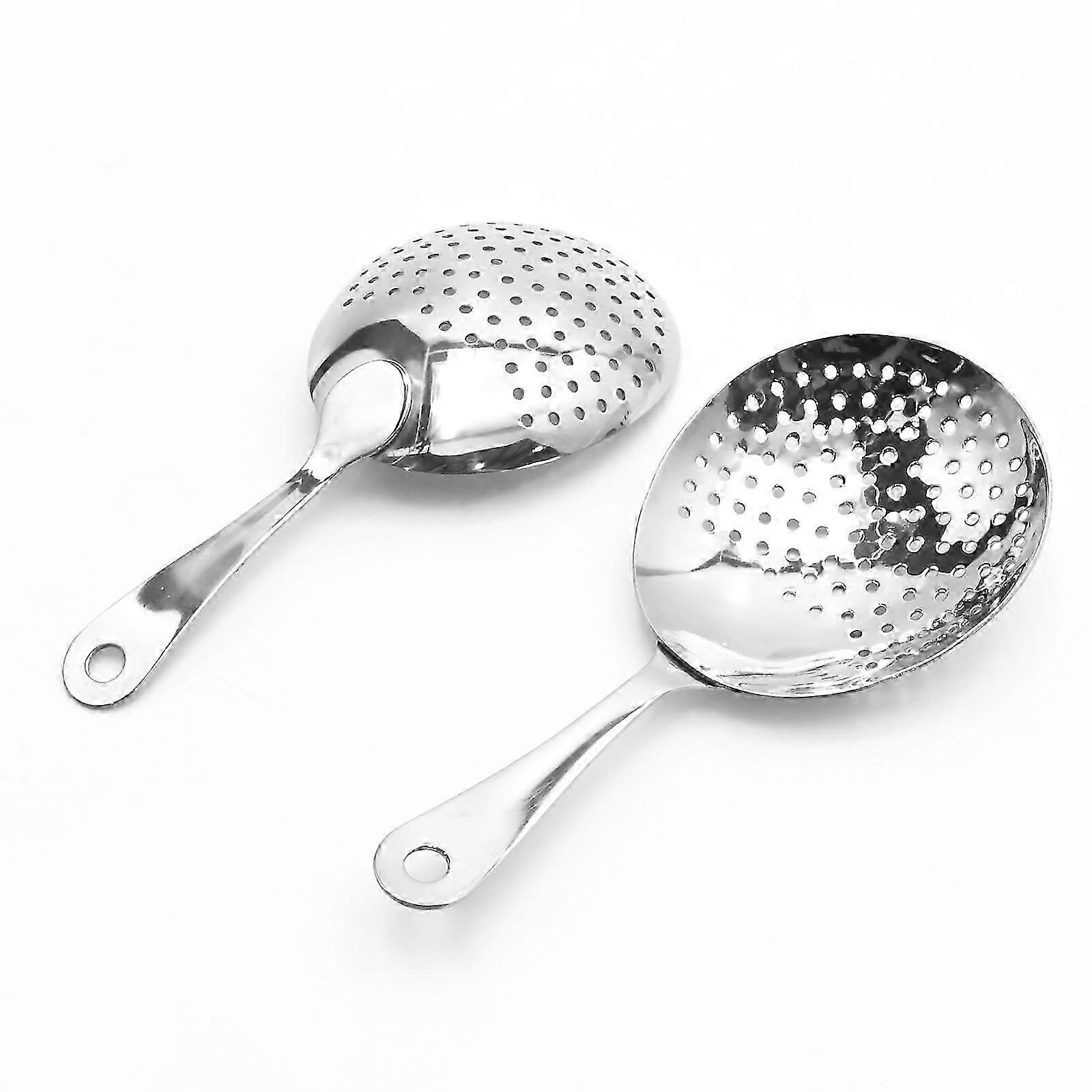 Stainless Steel Julep Strainer Dual Pack