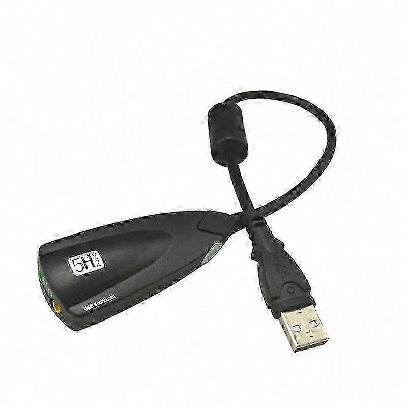 7.1 USB Audio Adapter Plug Play