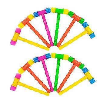 12Pcs Outdoor-Safe Sound Hammer Toy Set