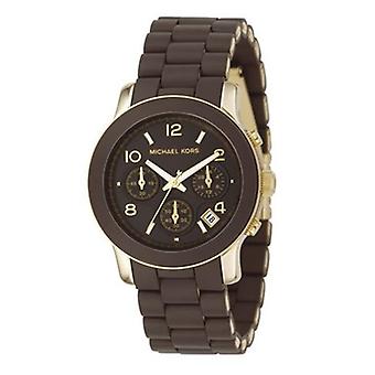 Mkors jet set sport Quartz Analog Women's Watch with MK5238 Rubber Bracelet
