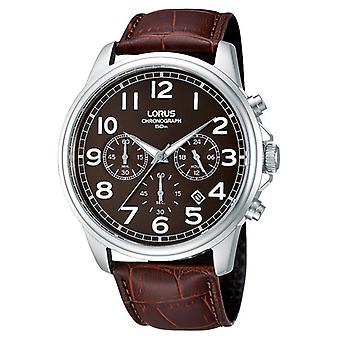 Lorus Watches Quartz Analog Man Watch with Cowhide Bracelet RT331BX9
