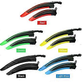 Universal 2pcs Bicycle Front Rear Mudguard for 20/22/24/26/ MTB Bike Fenders Bike Mudguard Rear Mud Guard Bicycle Accessories